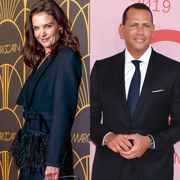 After Alex Rodriguez was photographed exiting the apartment building where Katie Holmes lives, her rep is setting the record straight about whether there’s something going on between these two.